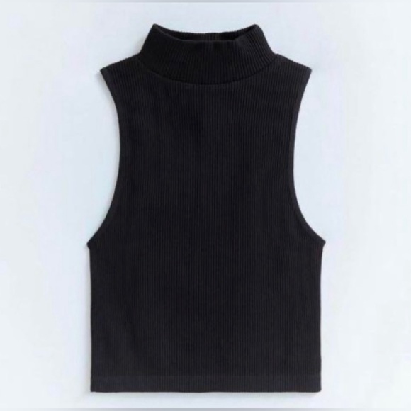 ZARA Limitless Contour Collection High Neck Top - Picture 4 of 6